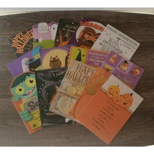 NEW - 15 Halloween Assorted Random Selections Hallmark Greeting Cards